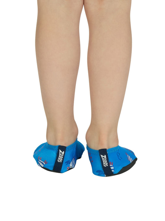 Zoggs Blue Antislip Socks image 2