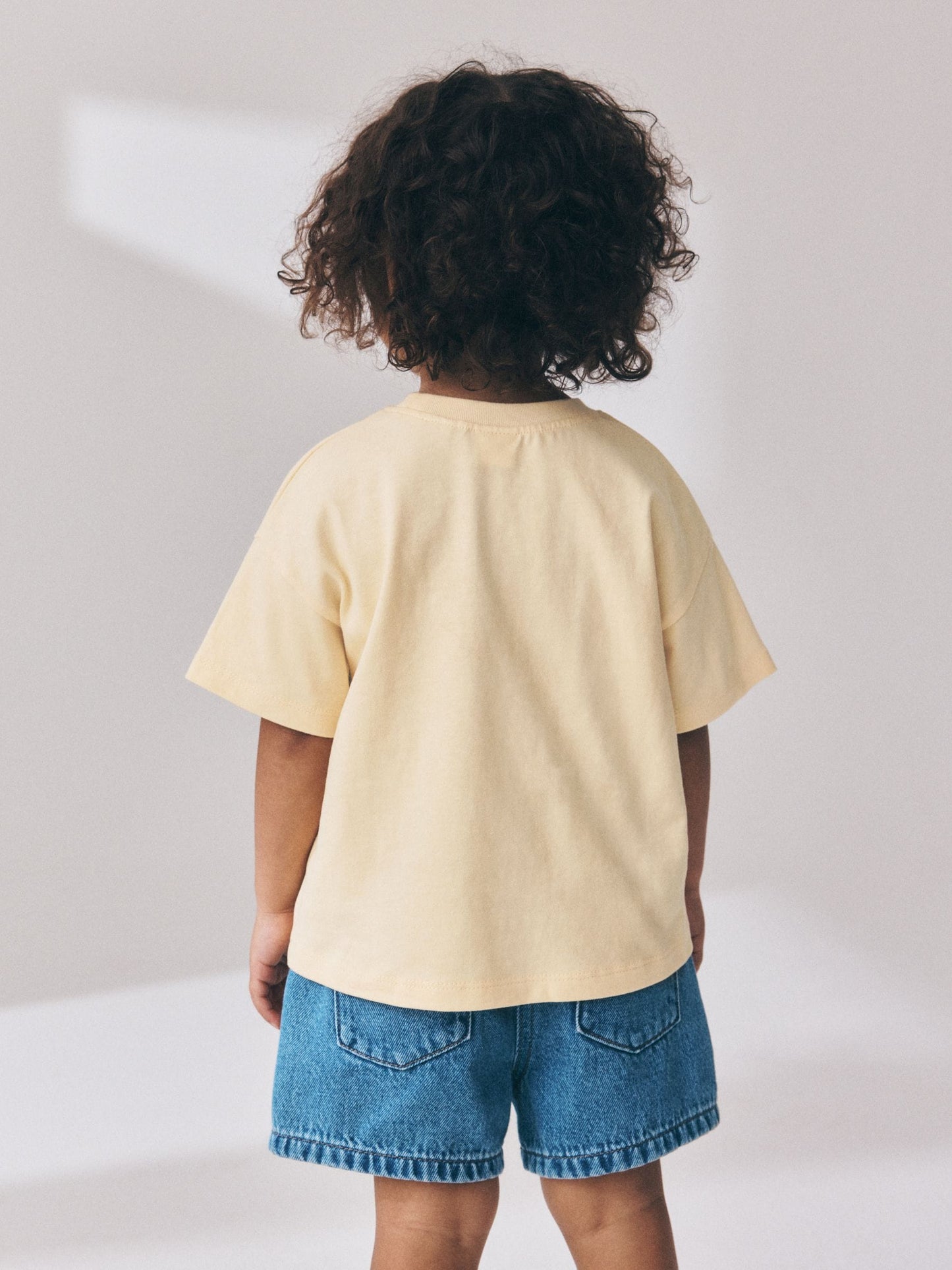 Dsiney Kidz - Yellow Smile Slogan T-Shirt (3mths-7yrs) image 3