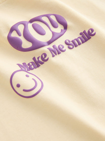 Dsiney Kidz - Yellow Smile Slogan T-Shirt (3mths-7yrs) image 8