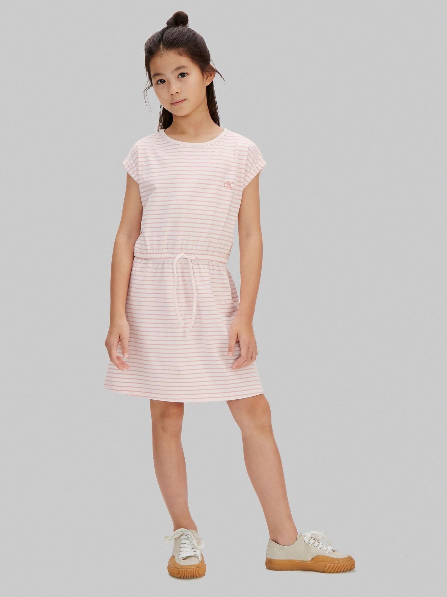 Calvin Klein Pink Punto Knit Dress image 1
