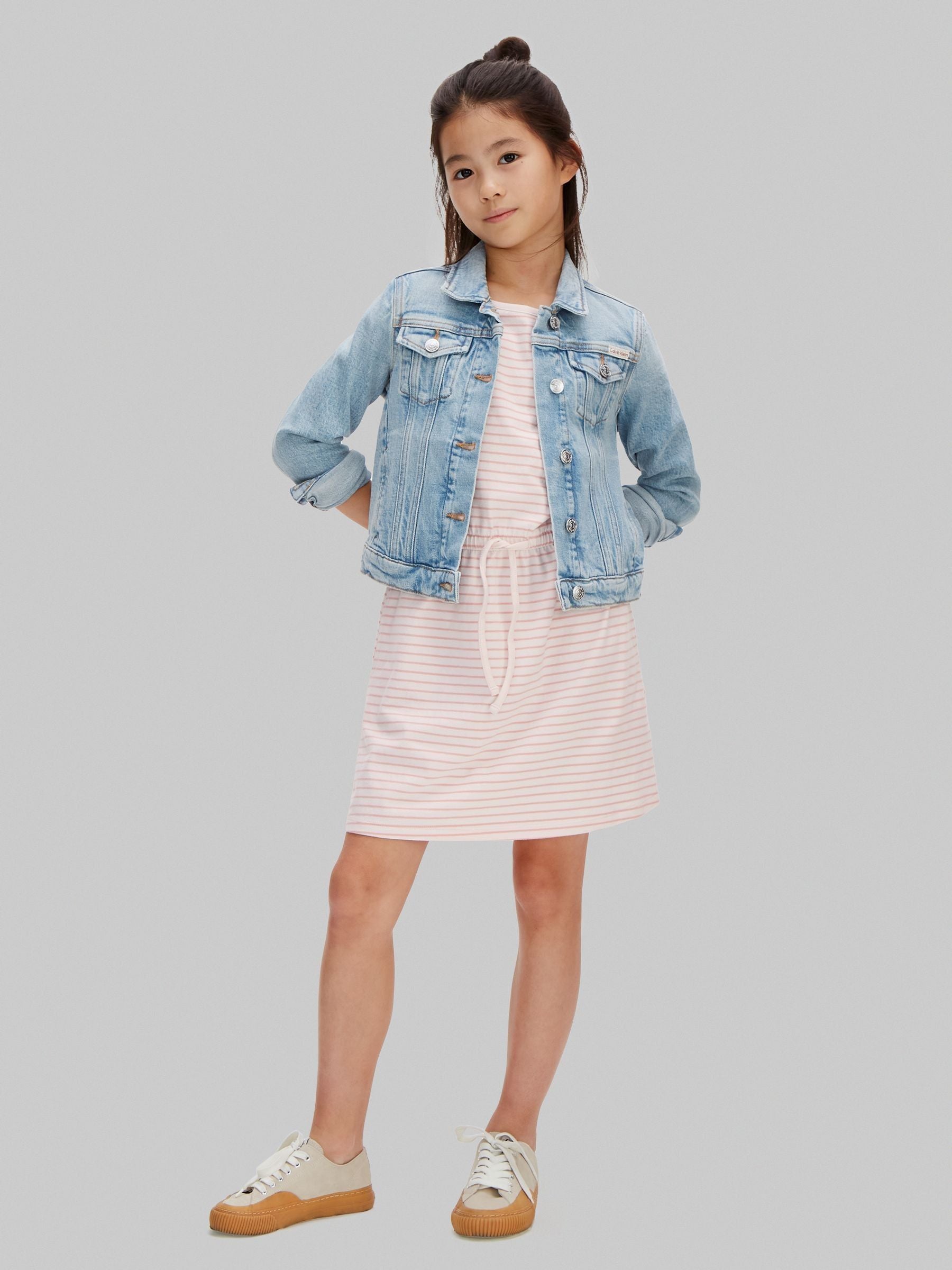 Calvin Klein Pink Punto Knit Dress image 2