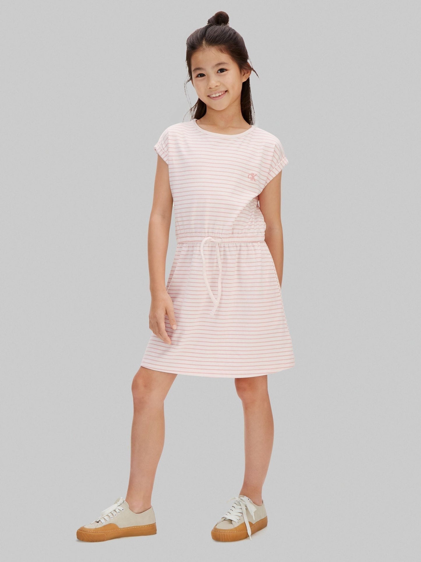 Calvin Klein Pink Punto Knit Dress image 3