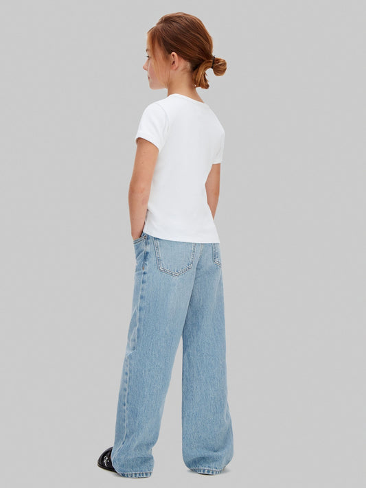 Calvin Klein White T-Shirt Script Logo image 2