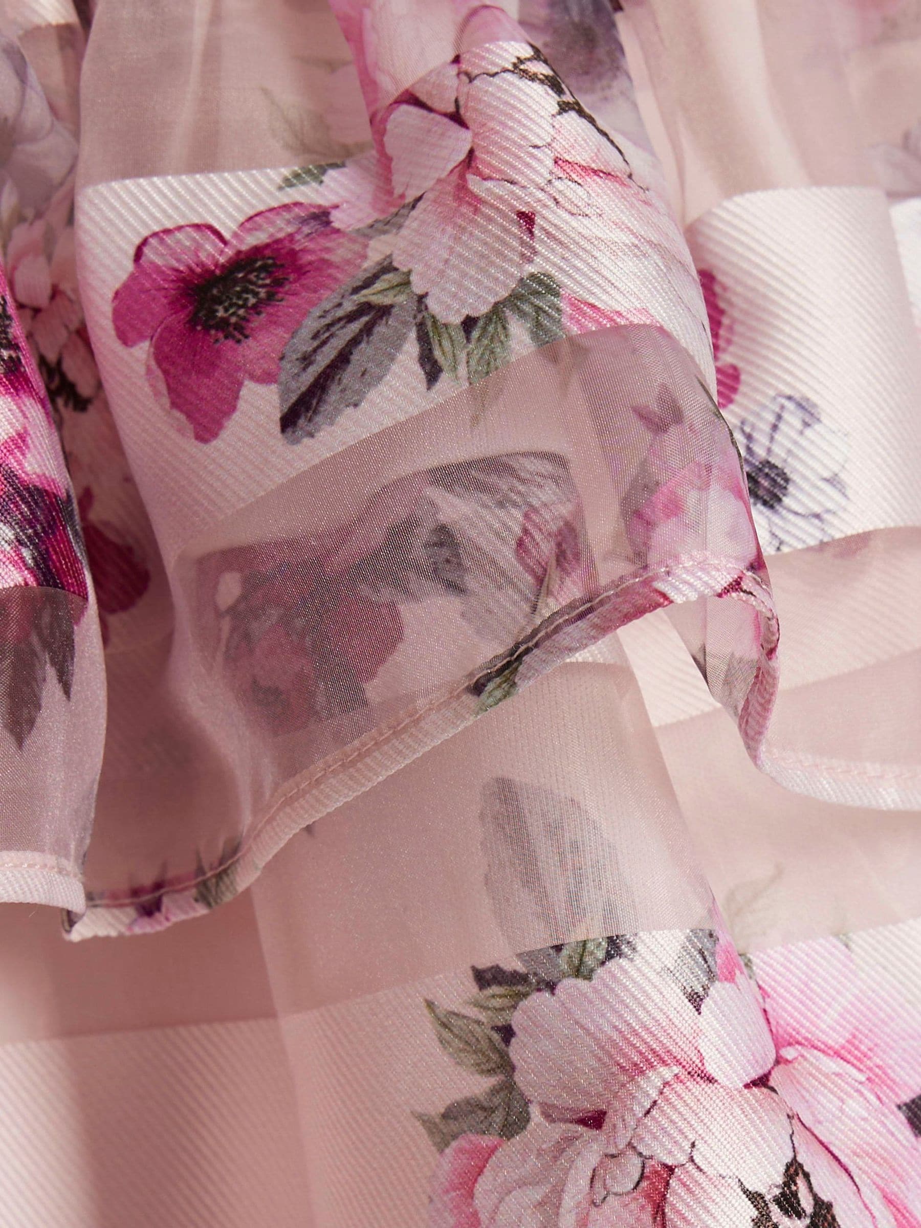 River Island Purple Floral Occasion Dress image 4