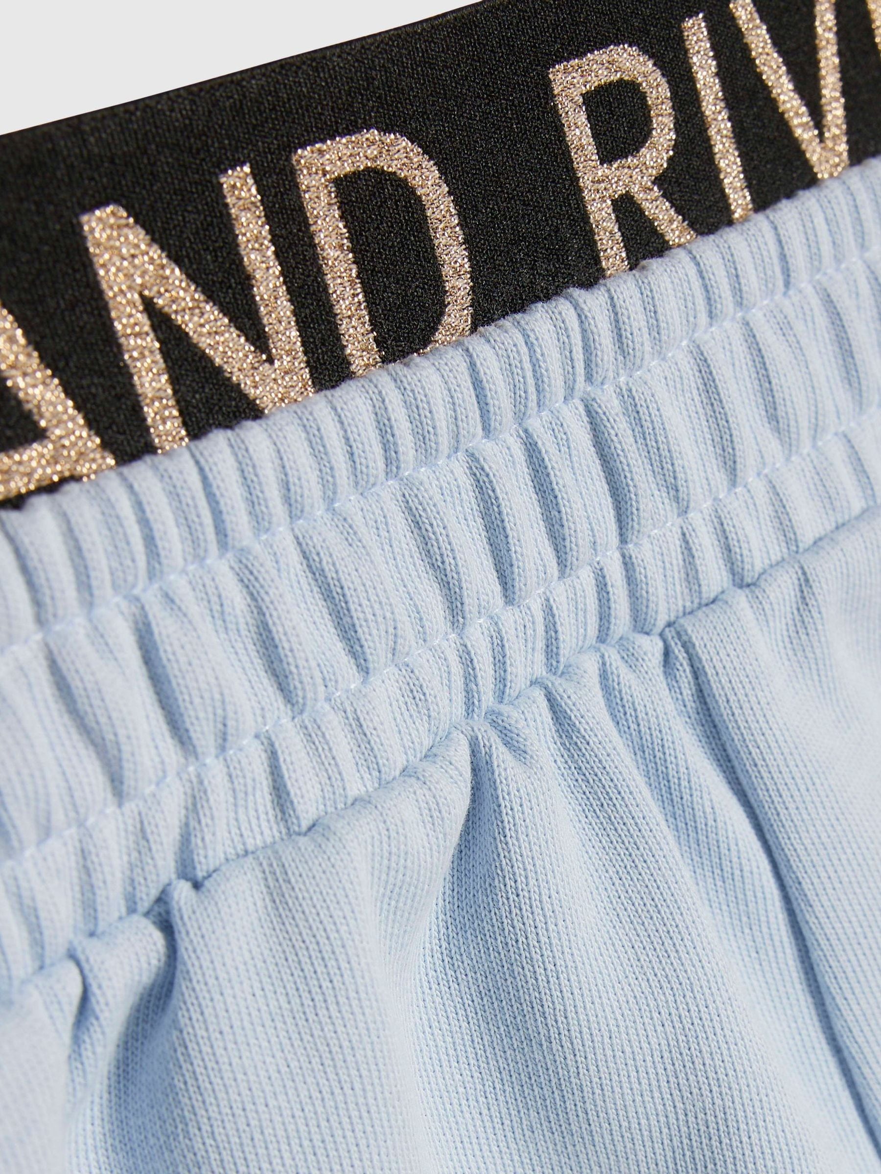Dsiney Kidz - River Island Blue Logo Tank & Runner Short Set image 4