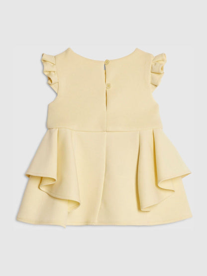 Dsiney Kidz - River Island Yellow Bow Scuba Dress image 2