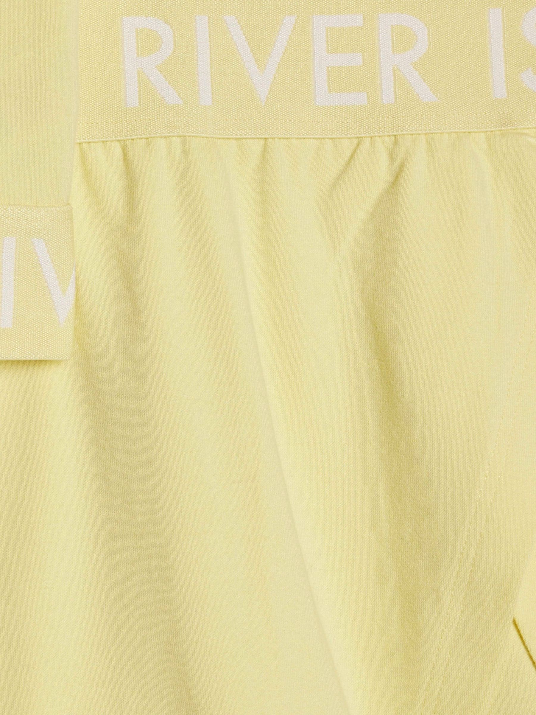 Dsiney Kidz - River Island Yellow Logo T-Shirt & Skort Set image 5