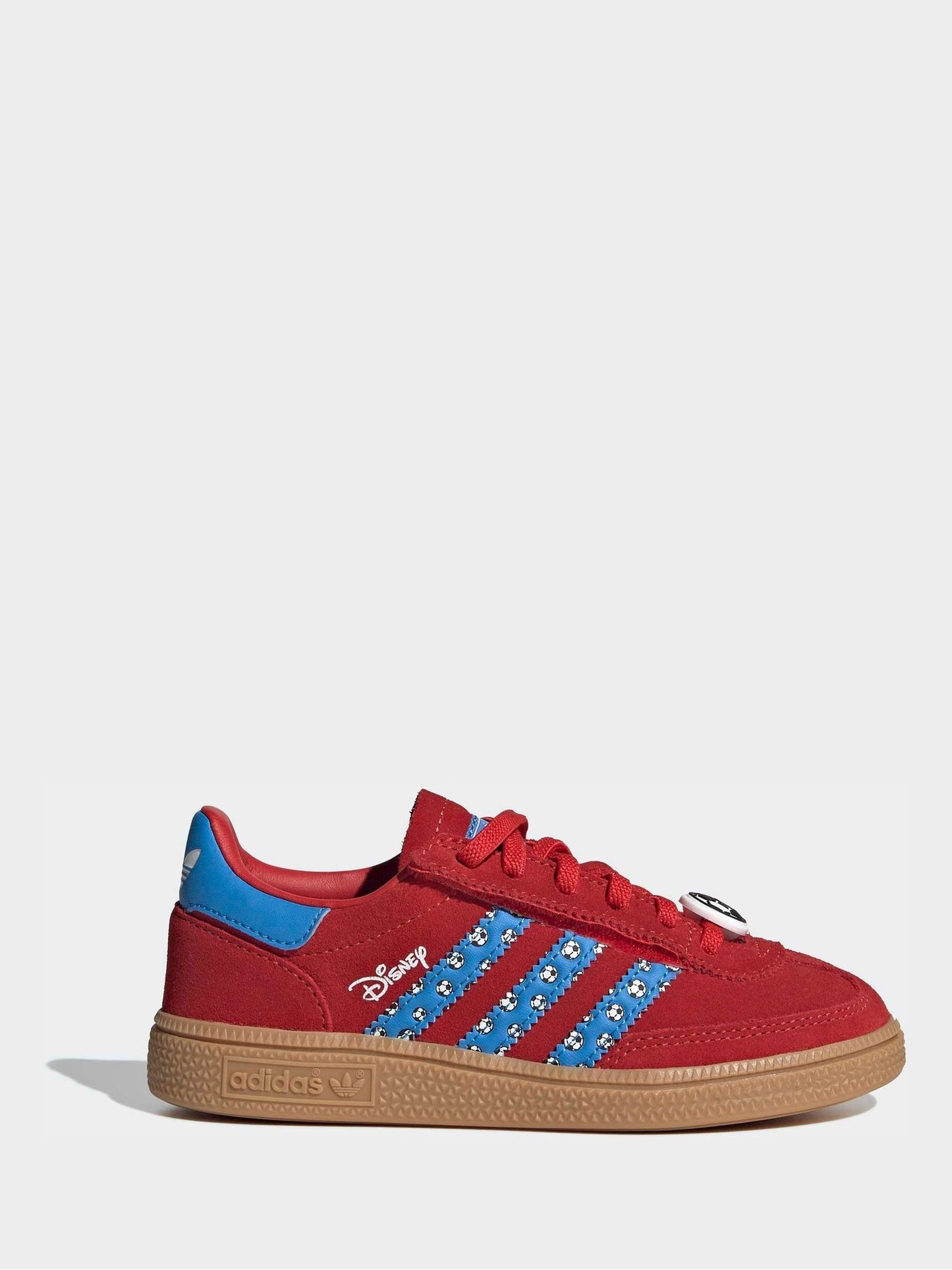 adidas Originals Red Disney Handball Spezial Comfort Closure Elastic Lace Shoes image 3