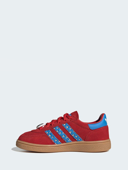 adidas Originals Red Disney Handball Spezial Comfort Closure Elastic Lace Shoes image 4