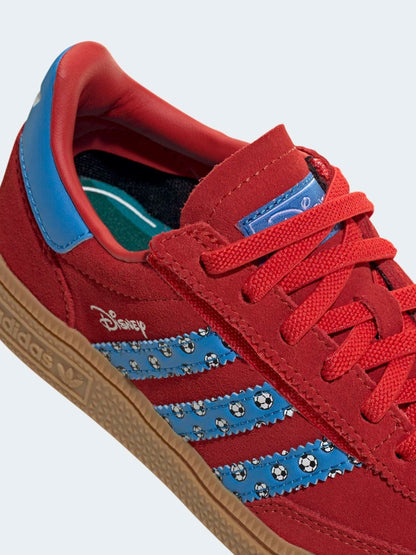 adidas Originals Red Disney Handball Spezial Comfort Closure Elastic Lace Shoes image 9