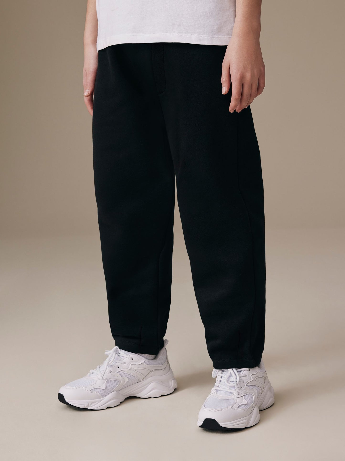 Dsiney Kidz - Black Tapered Loose Joggers (3-16yrs) image 1