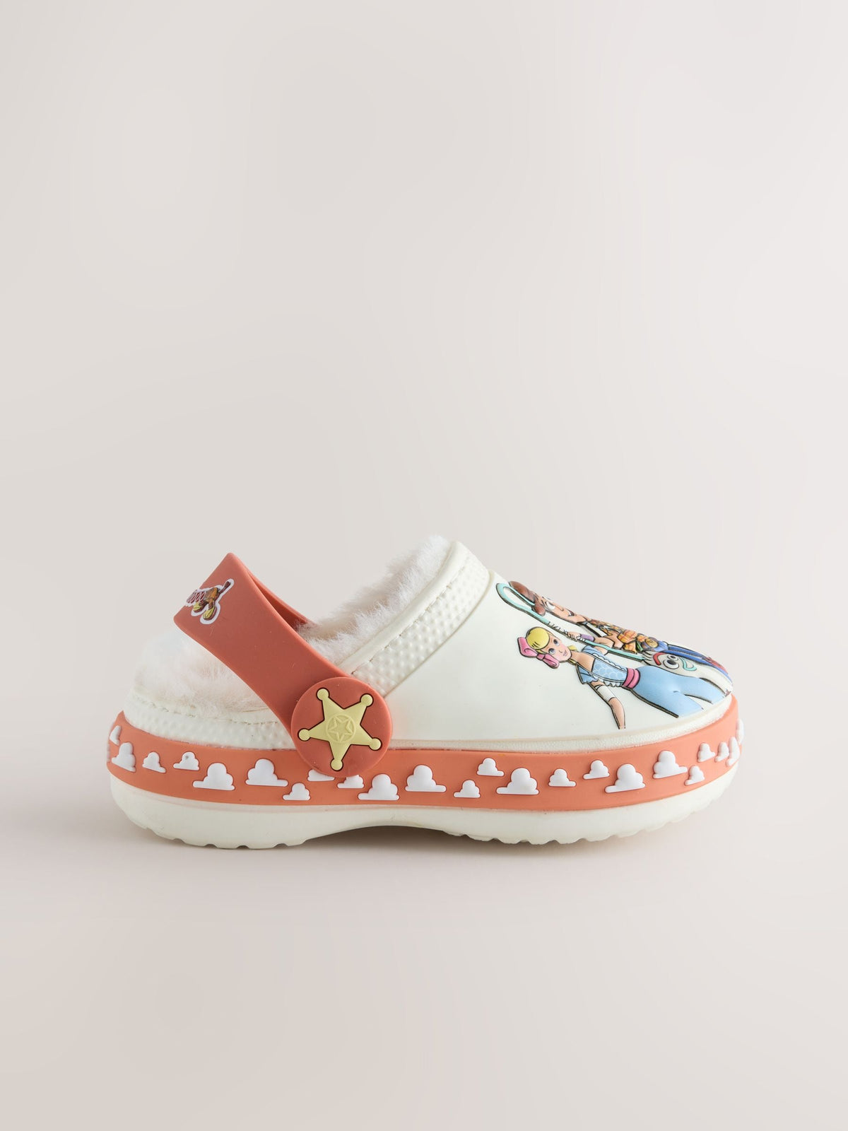Dsiney Kidz - White Toy Story Cosy Lined Slipper Clogs image 2