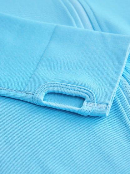 Dsiney Kidz - Montirex Blue Junior Harmony Full Zip Jacket image 4