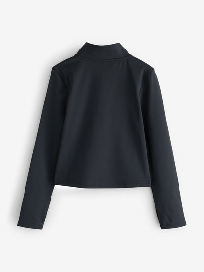 Dsiney Kidz - Montirex Black Icon 1/4 Zip Jacket image 3