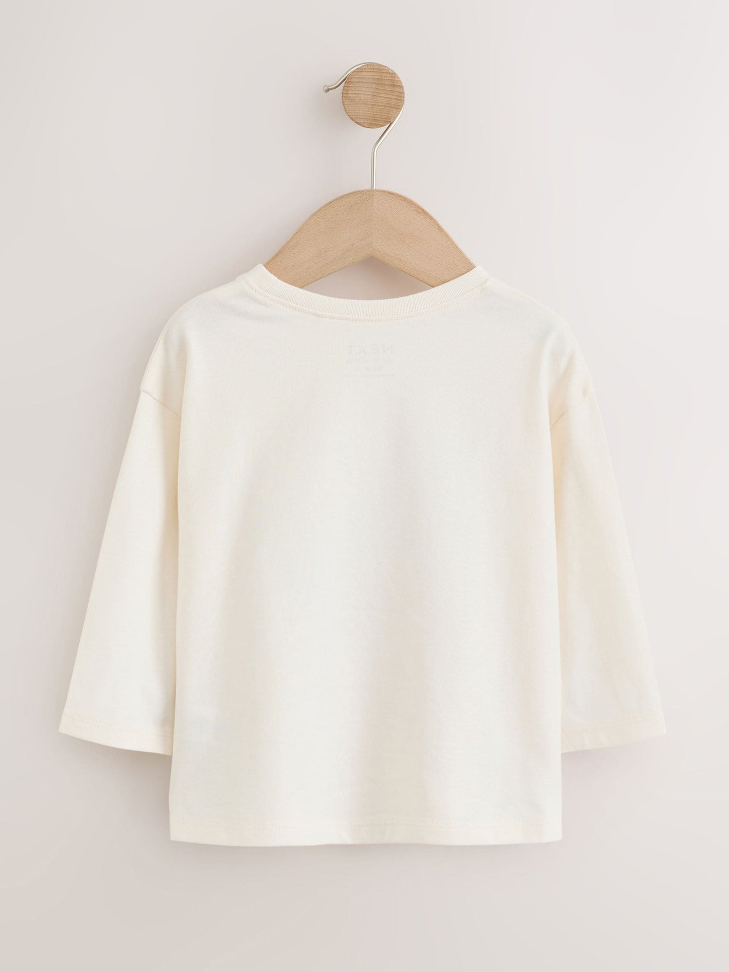 Dsiney Kidz - Ecru White Long Sleeve T-Shirt (3mths-7yrs) image 2