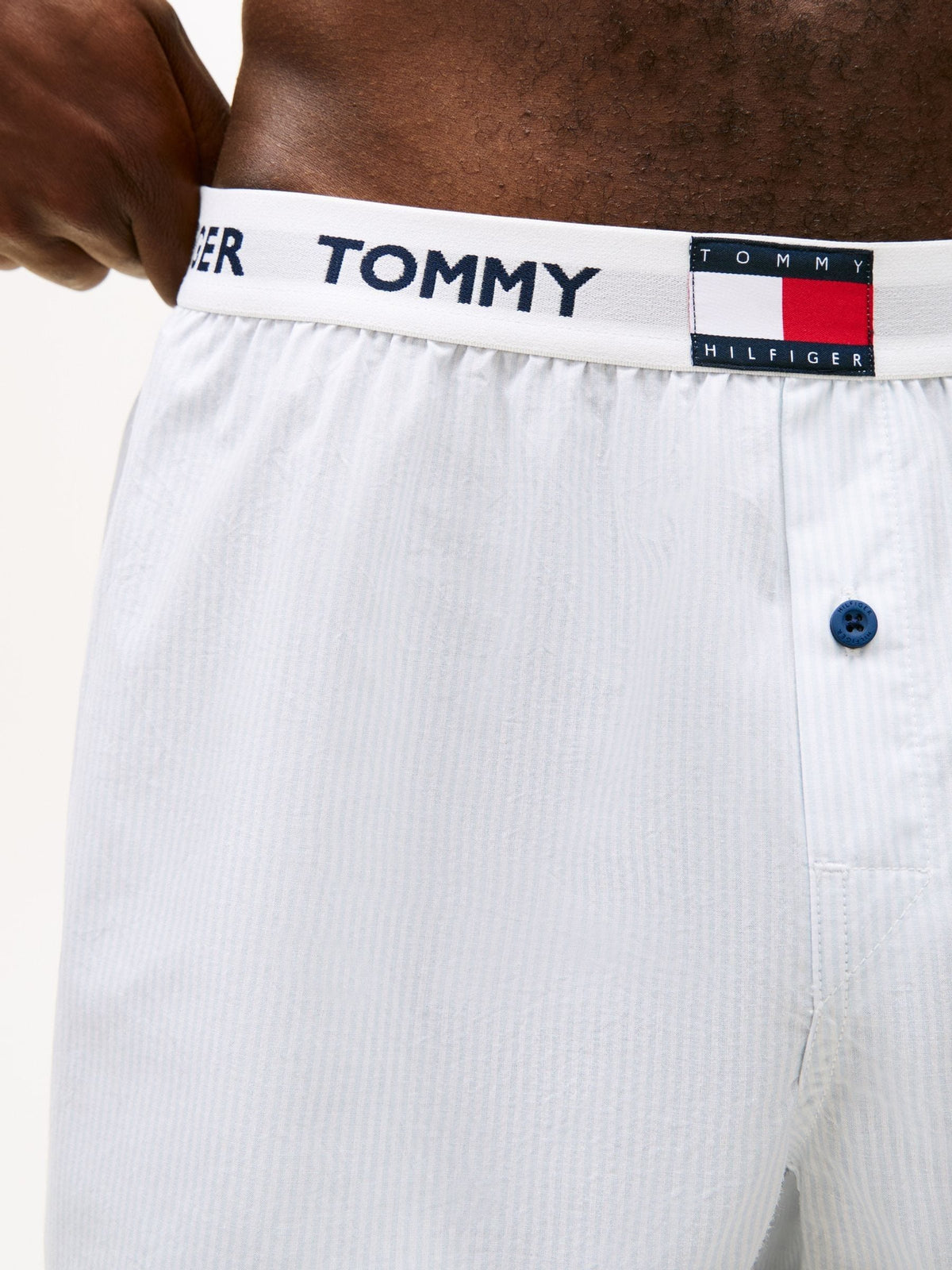 Dsiney Kidz - Tommy Hilfiger Blue Woven Boxers 3 Pack image 4
