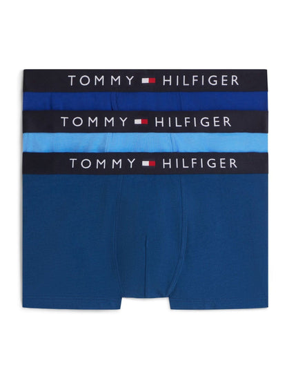 Dsiney Kidz - Tommy Hilfiger Blue Underwear Boxer Trunks 3 Pack image 1