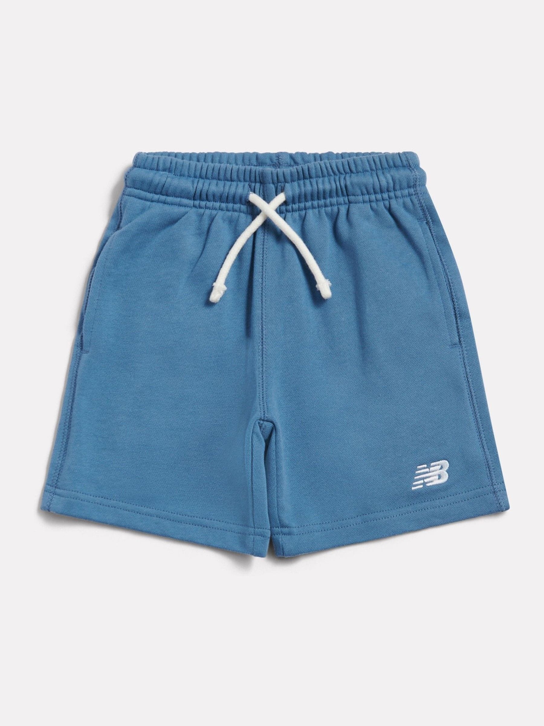 Dsiney Kidz - New Balance Blue Logo French Terry Shorts image 1