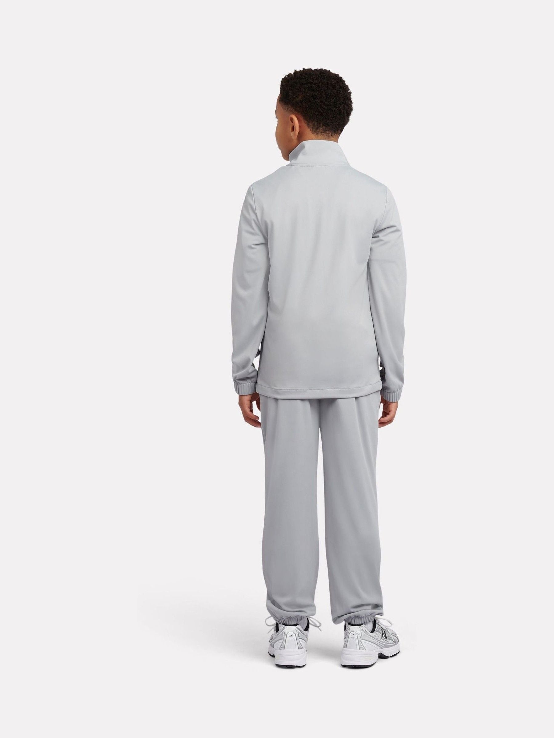 Dsiney Kidz - New Balance Grey Quarter Zip Funnel & Joggers Set image 3