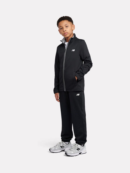 Dsiney Kidz - New Balance Black Quarter Zip Funnel & Joggers Set image 2