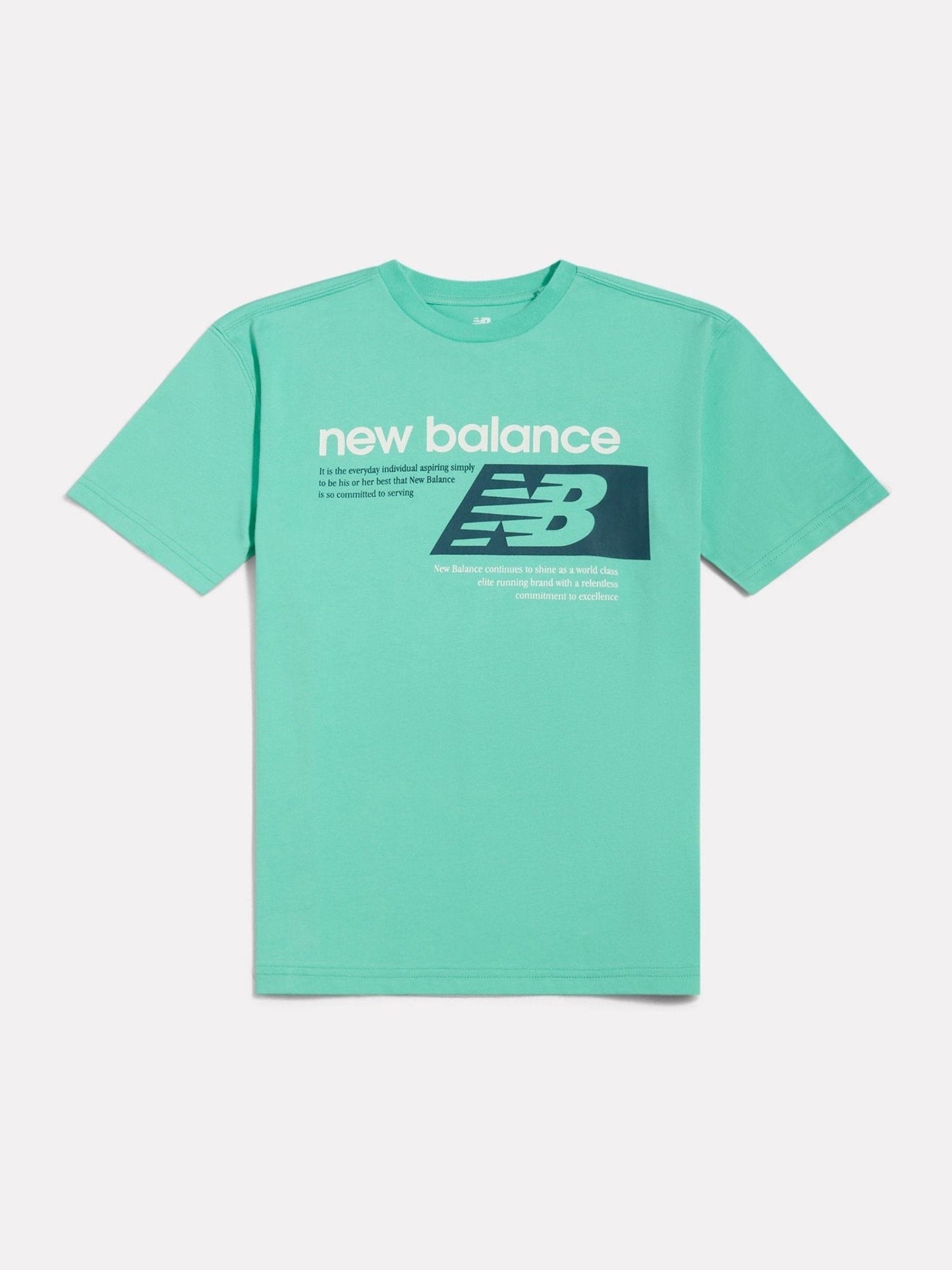 Dsiney Kidz - New Balance Green Authentic Brand Players Graphic T-Shirt image 1