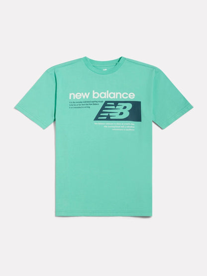 Dsiney Kidz - New Balance Green Authentic Brand Players Graphic T-Shirt image 1