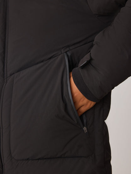 Belstaff Black Longline Padded Coat - image 6