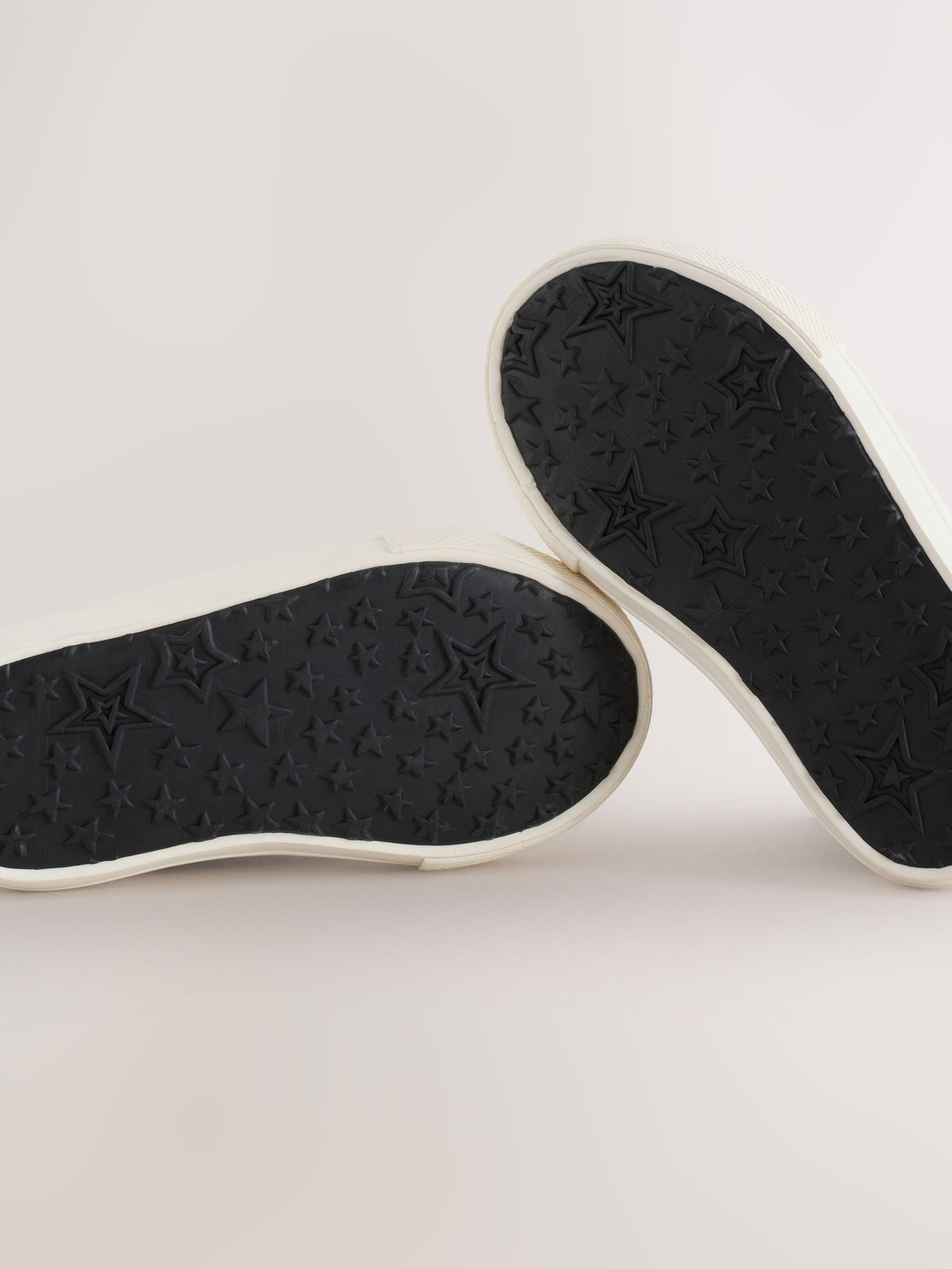 Dsiney Kidz - Black PU Standard Fit (F) High Top Trainers image 3