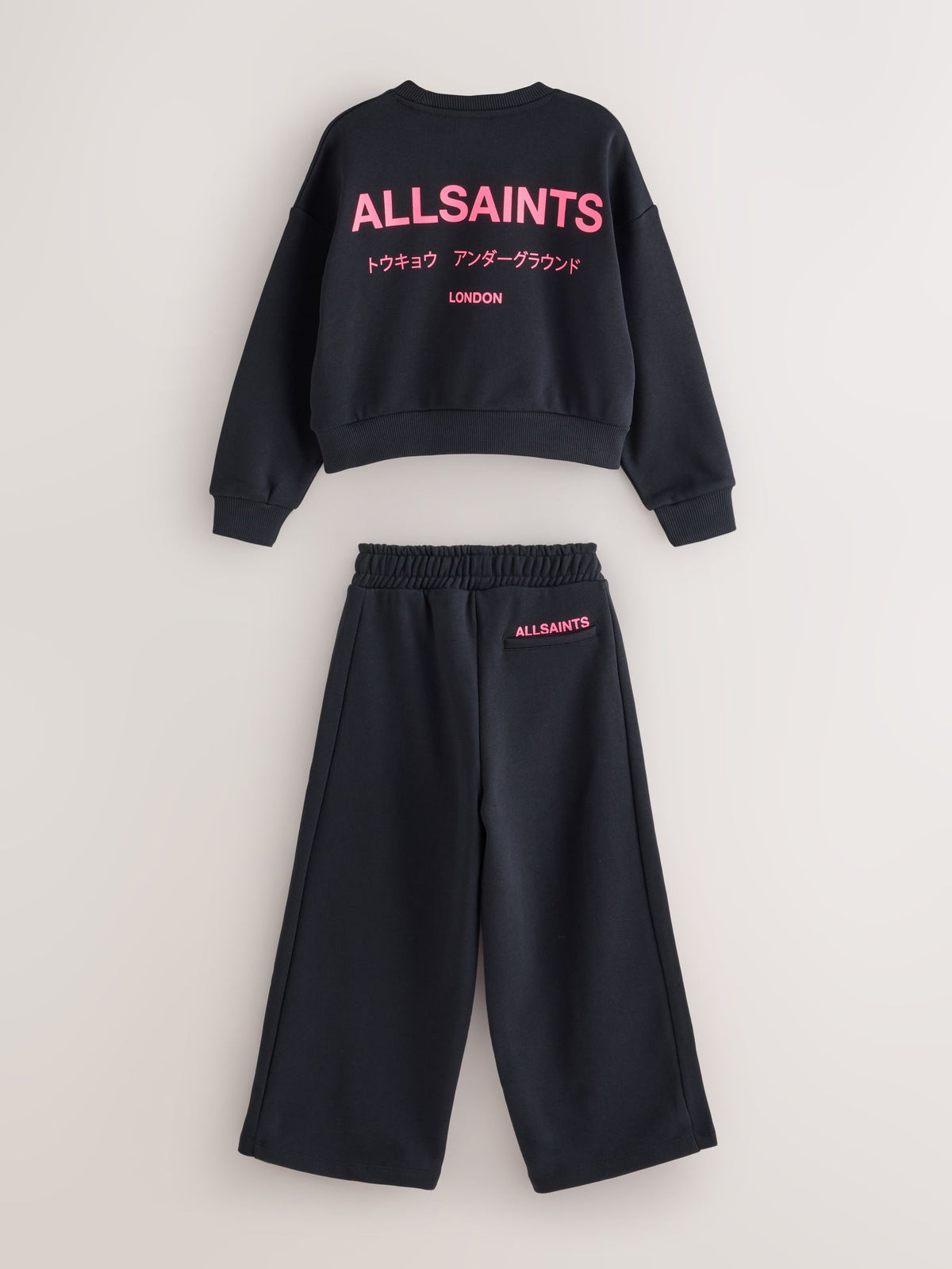 smALLSAINTS Black Underground Sweatshirt and Wide Leg Joggers set - image 10