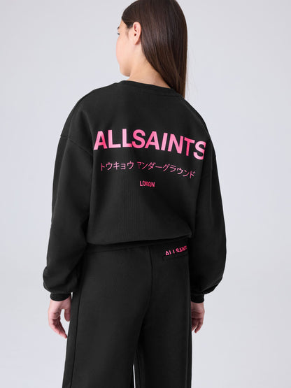 smALLSAINTS Black Underground Sweatshirt and Wide Leg Joggers set - image 6