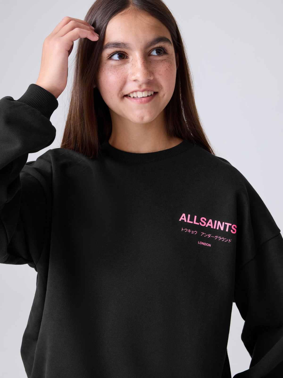 smALLSAINTS Black Underground Sweatshirt and Wide Leg Joggers set - image 8