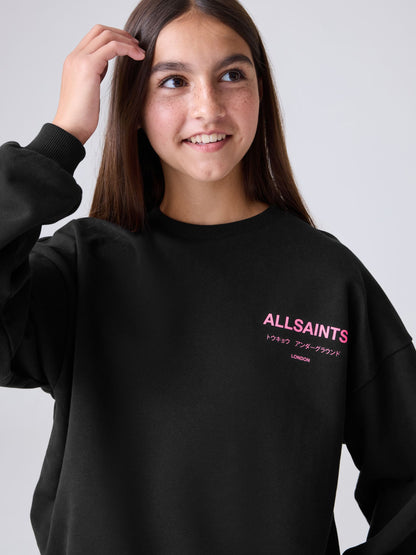 smALLSAINTS Black Underground Sweatshirt and Wide Leg Joggers set - image 8