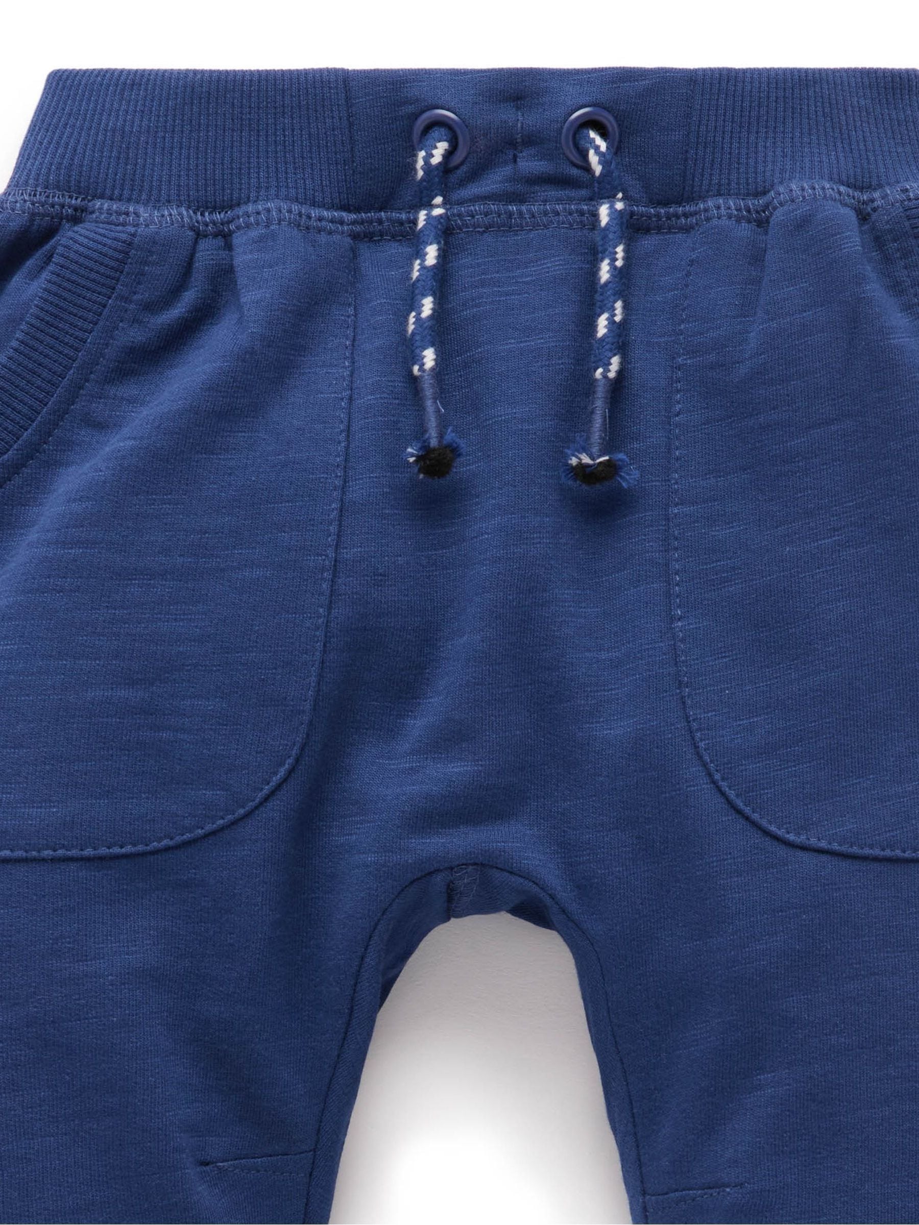 Purebaby Blue Slouchy Joggers image 4