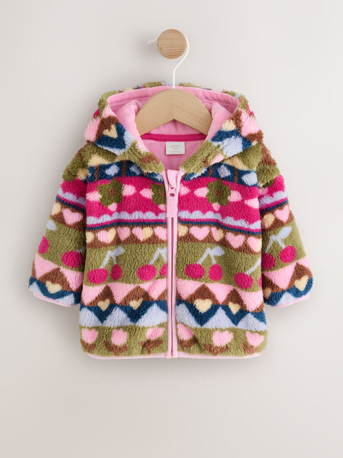 Dsiney Kidz - Multi Fairisle Fleece Baby Zip Jacket (0mths-2yrs) image 1