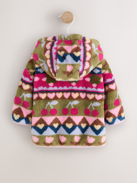 Dsiney Kidz - Multi Fairisle Fleece Baby Zip Jacket (0mths-2yrs) image 2