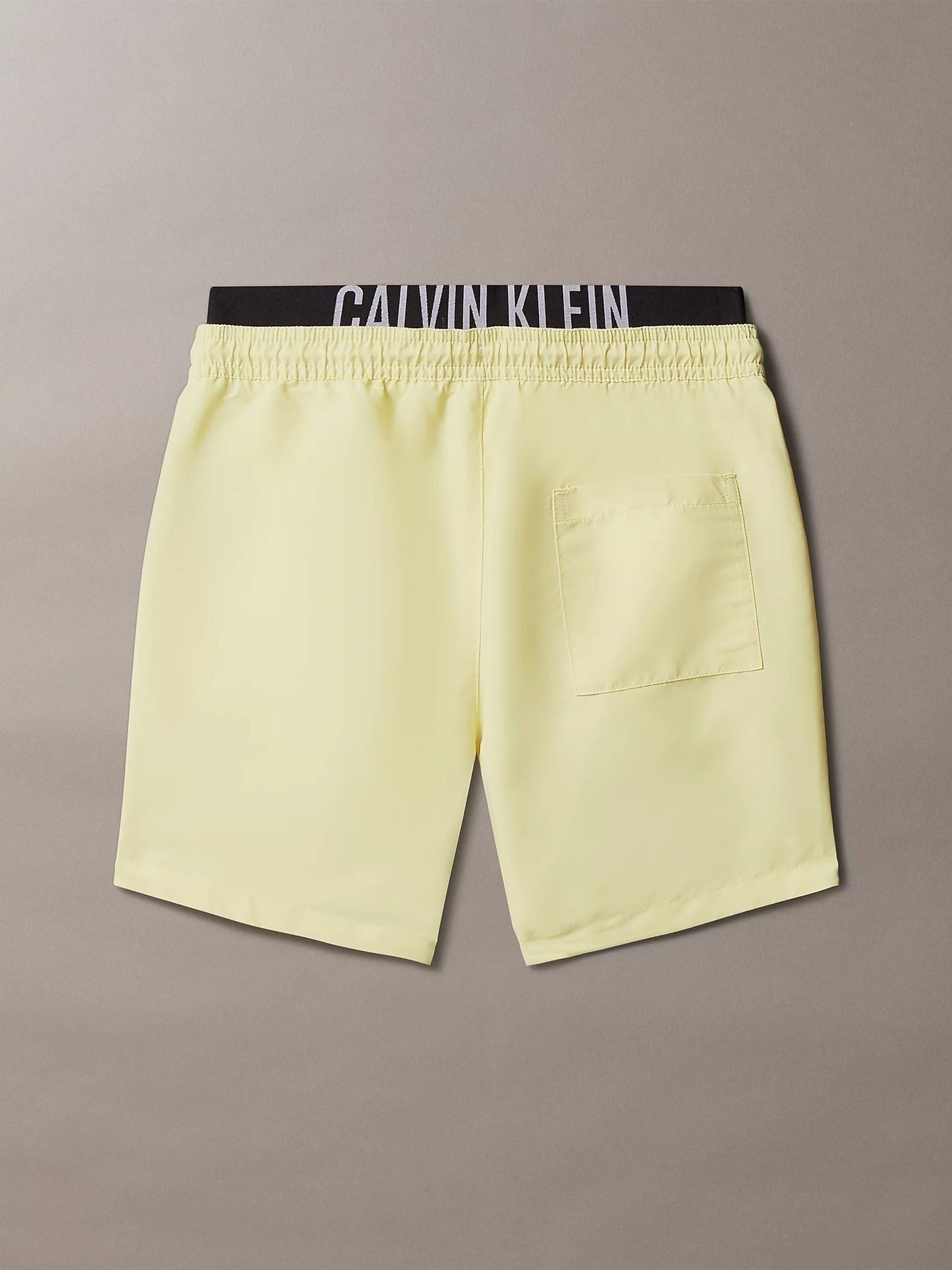 Calvin Klein Yellow Intense Power Swim Shorts image 2