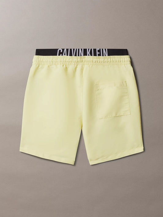 Calvin Klein Yellow Intense Power Swim Shorts image 2