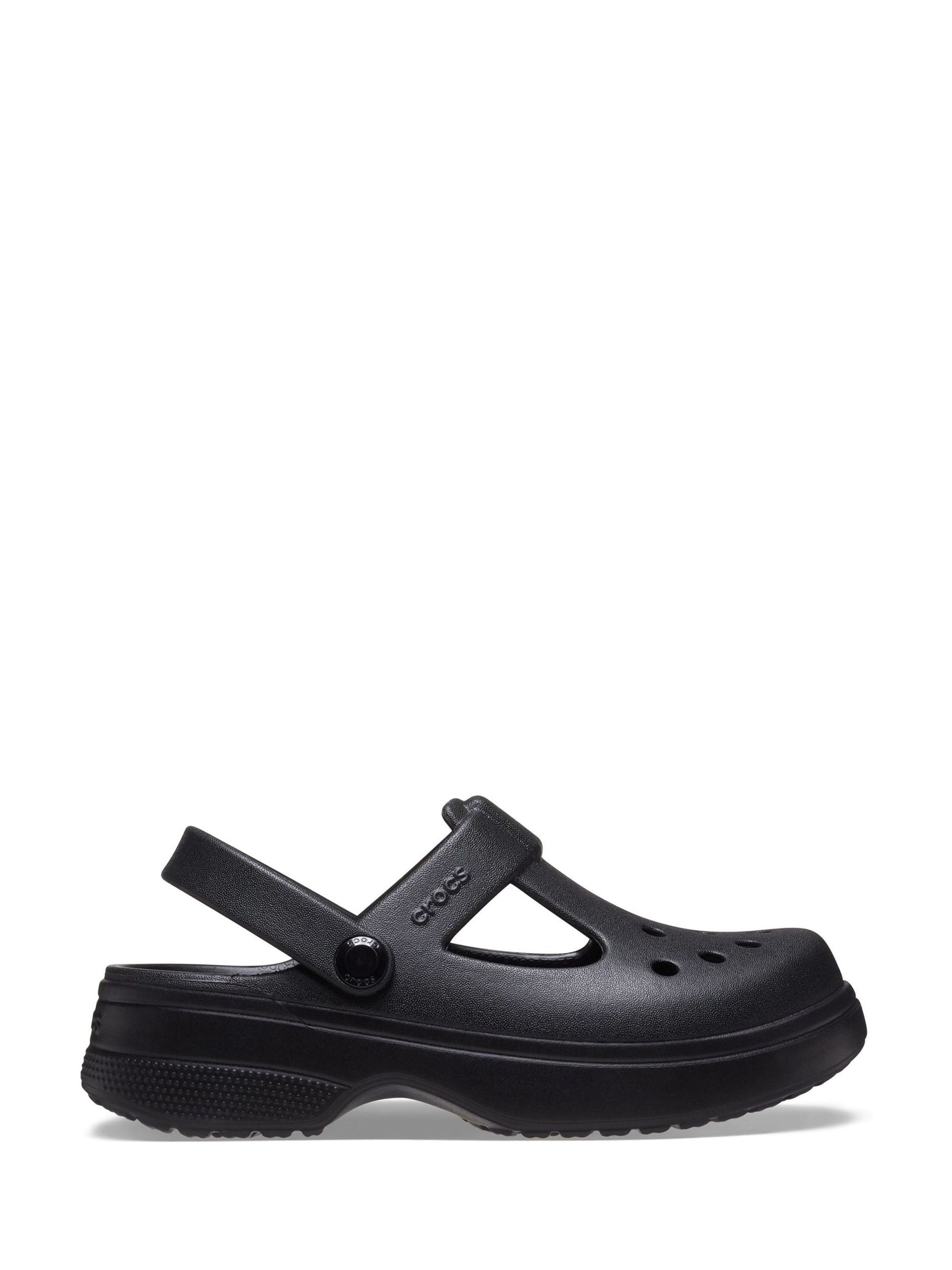 Crocs Black Classic Mary Jane Clogs image 1