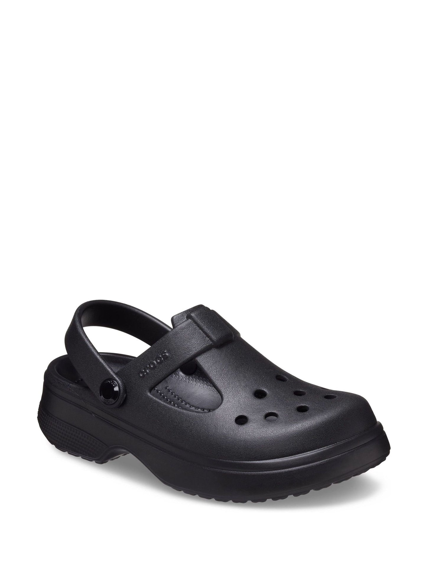 Crocs Black Classic Mary Jane Clogs image 2