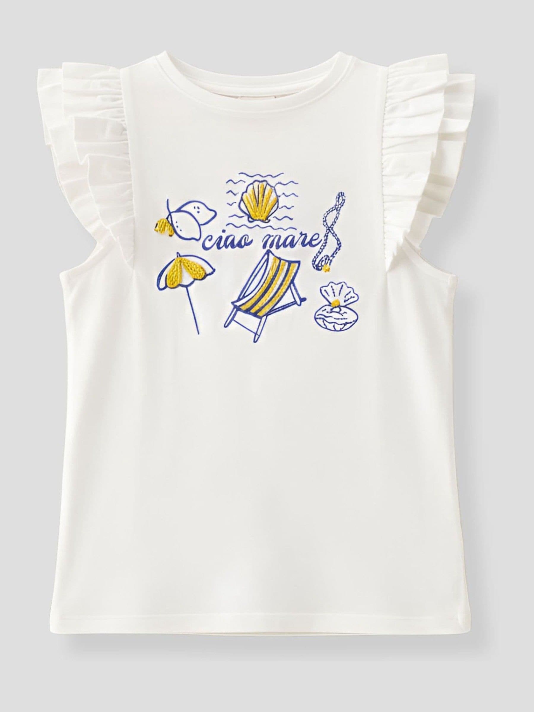 Dsiney Kidz - Angel & Rocket White Mariella Ciao Mare Top image 3