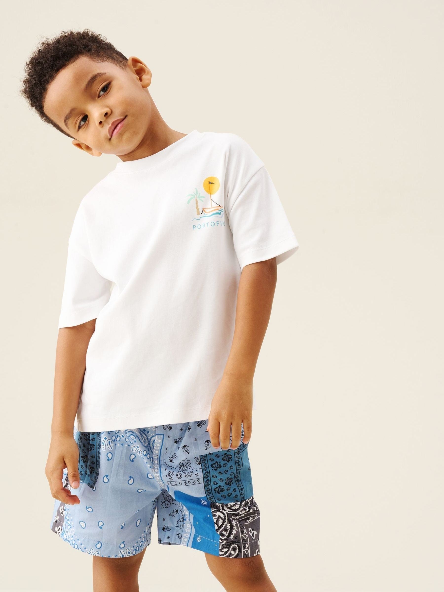 Dsiney Kidz - Angel & Rocket White Ray Potofino Graphic T-Shirt image 3