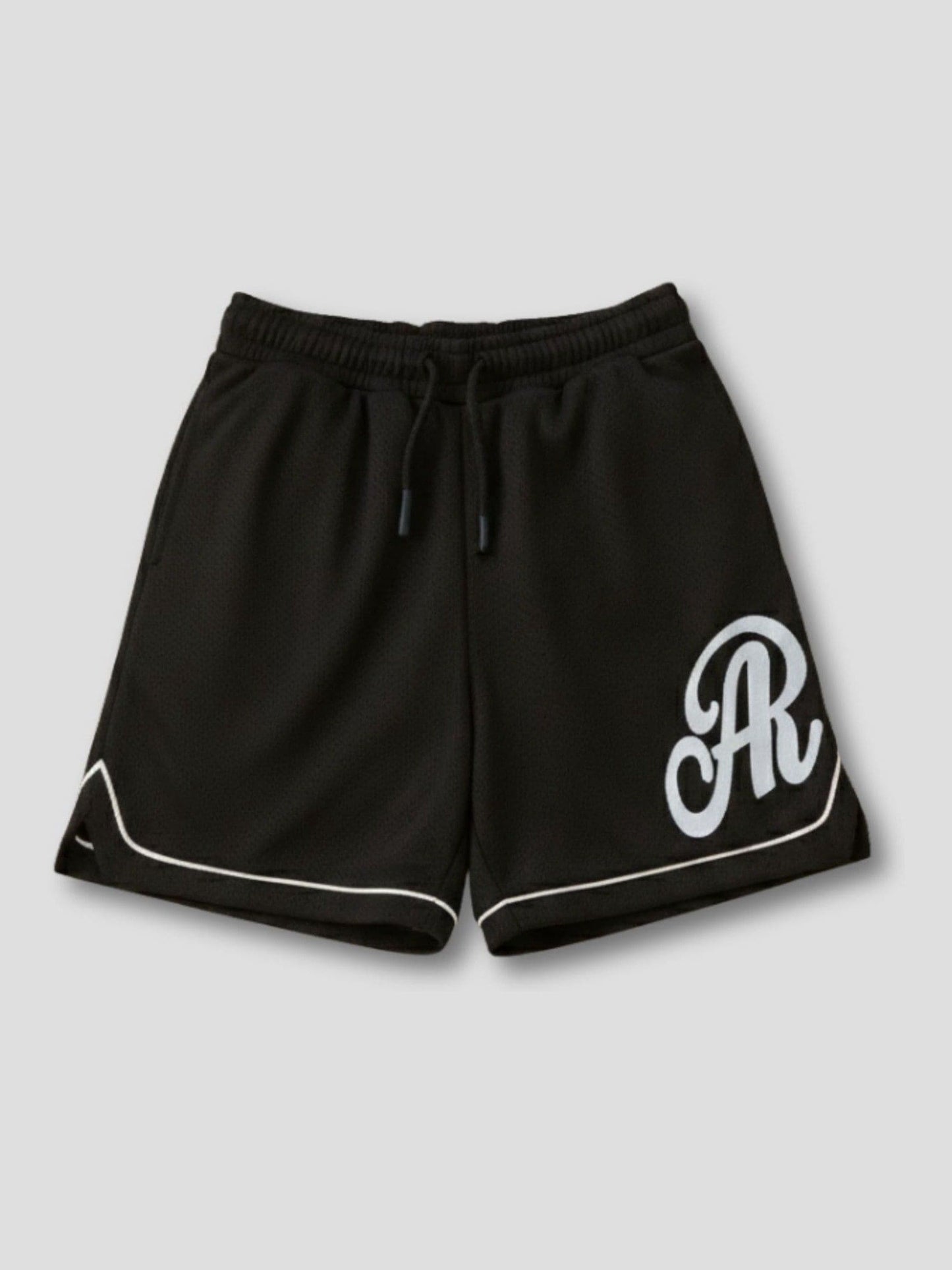 Dsiney Kidz - Angel & Rocket Black Ace Drawcord Mesh Shorts image 4