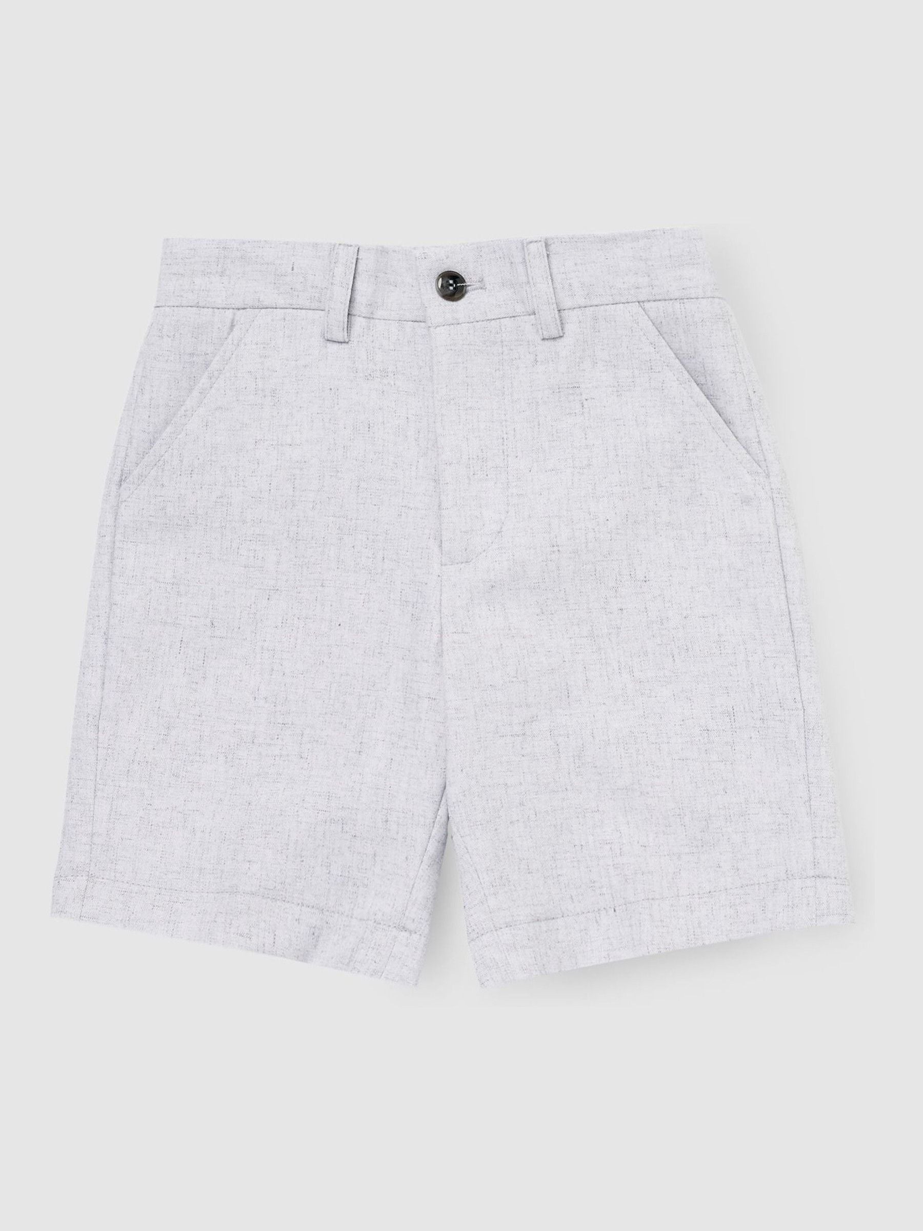 Dsiney Kidz - Angel & Rocket Grey Luca Melange Shorts image 3