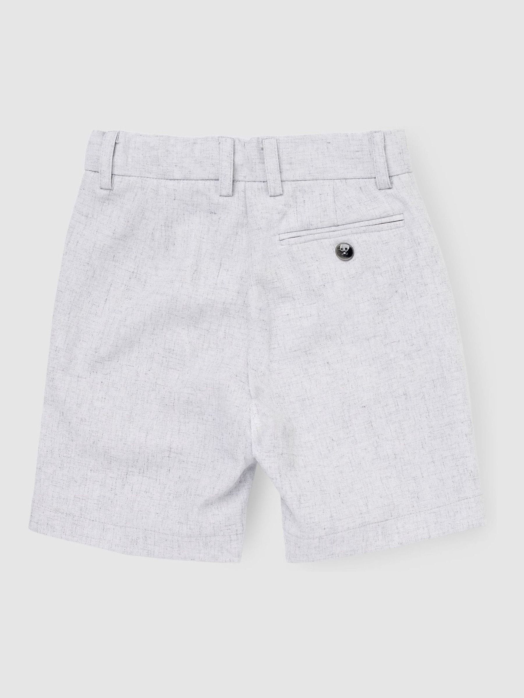 Dsiney Kidz - Angel & Rocket Grey Luca Melange Shorts image 4