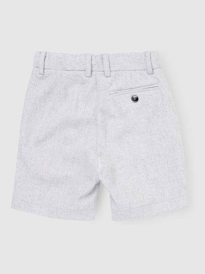 Dsiney Kidz - Angel & Rocket Grey Luca Melange Shorts image 4