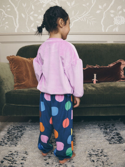 Navy Fleece Cosy Pyjamas (9mths-10yrs) - image 3