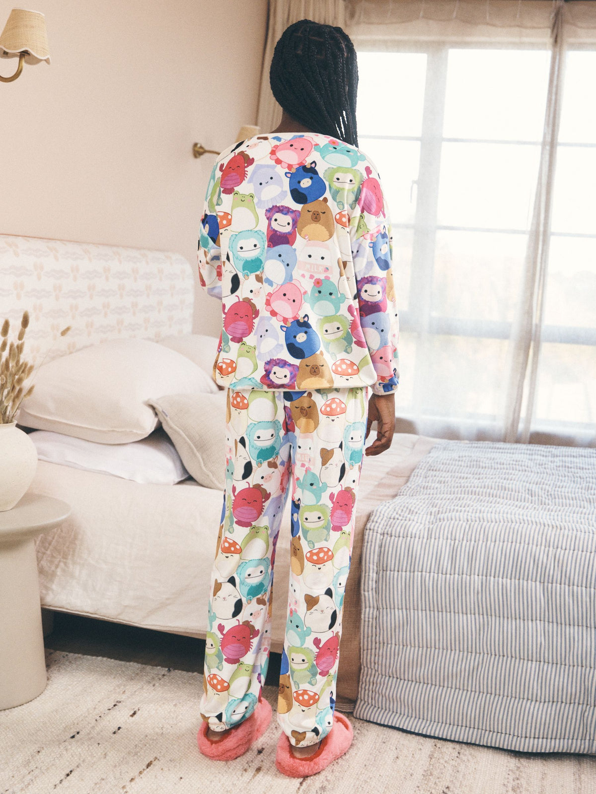 Multicoloured Squishmallows Fleece Cosy Pyjamas (3-16yrs) - image 3