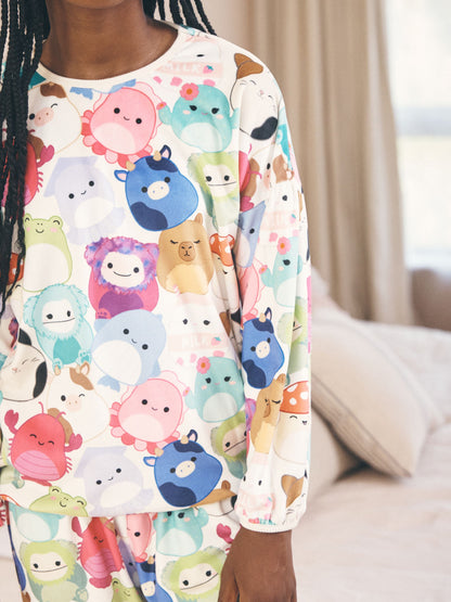Multicoloured Squishmallows Fleece Cosy Pyjamas (3-16yrs) - image 4