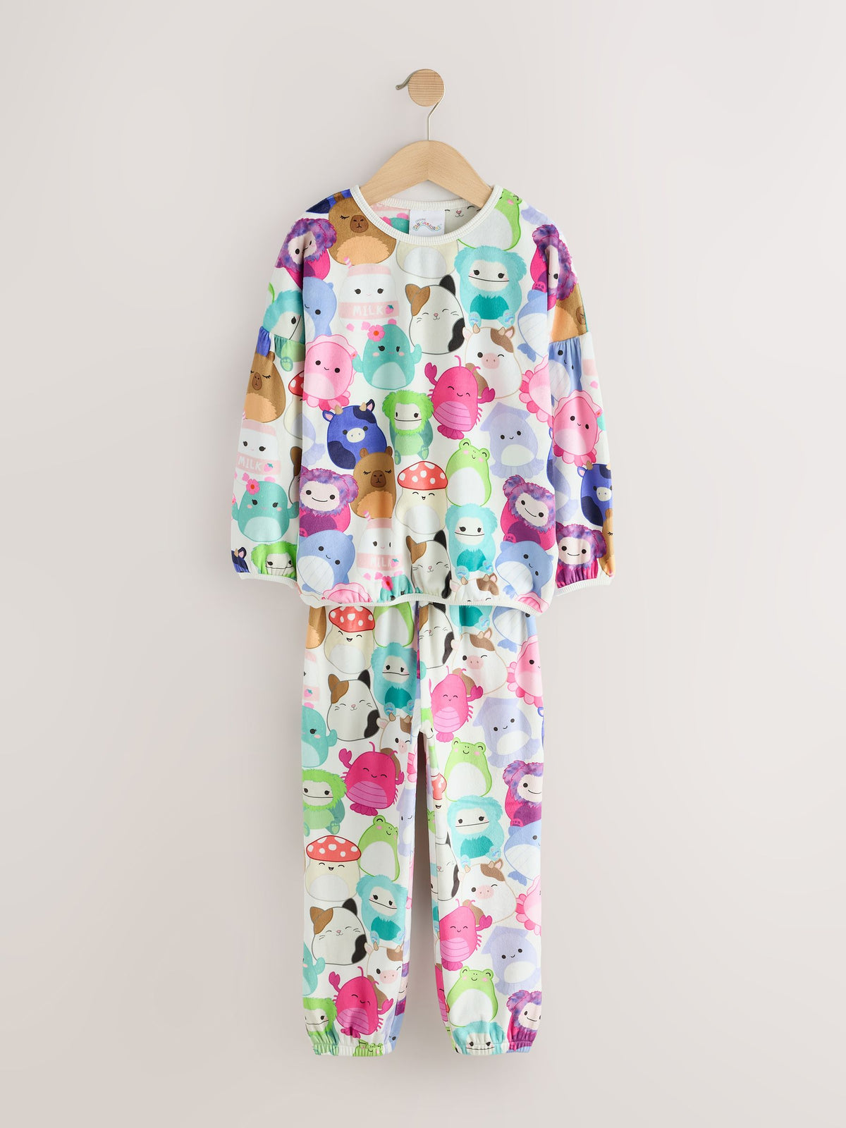 Multicoloured Squishmallows Fleece Cosy Pyjamas (3-16yrs) - image 5
