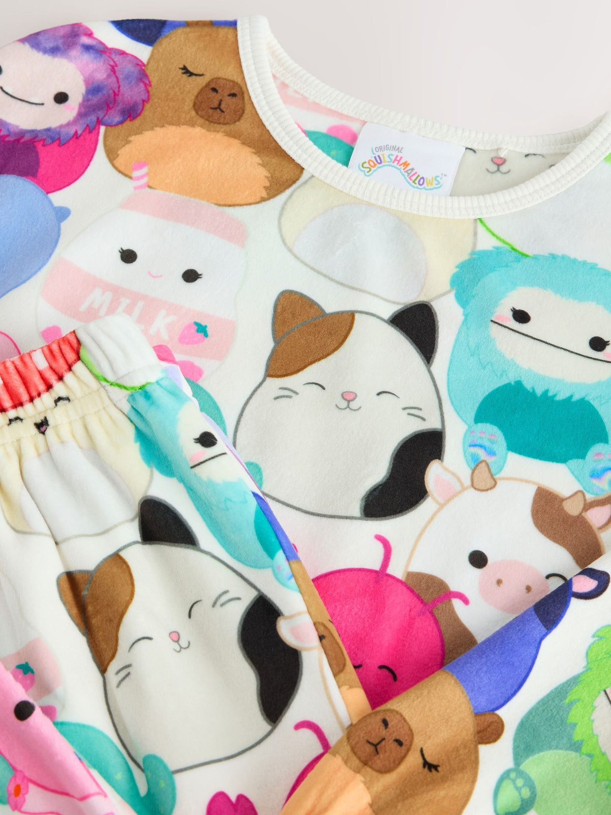 Multicoloured Squishmallows Fleece Cosy Pyjamas (3-16yrs) - image 8